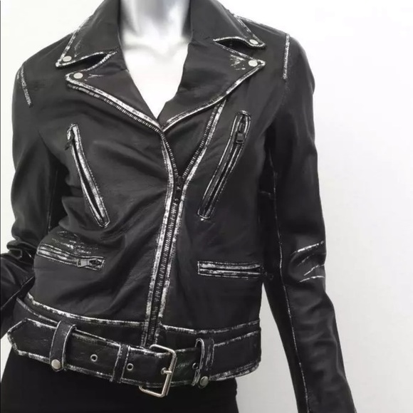 Drift leather jacket - Picture 4 of 5